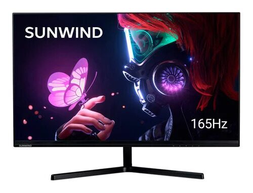 23.8" Монитор SunWind SUN-M24BG110 черный