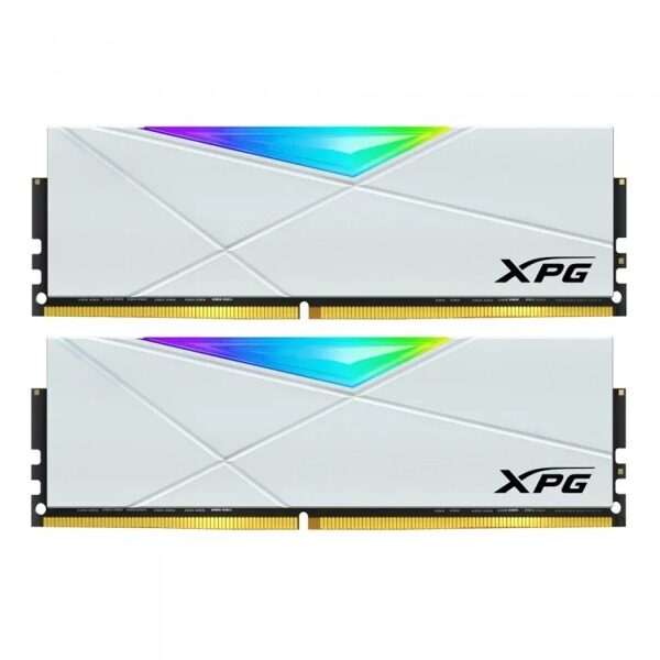 Оперативная память 32 Gb 3200 MHz ADATA XPG SPECTRIX D50 White RGB (AX4U320016G16A-DW50)