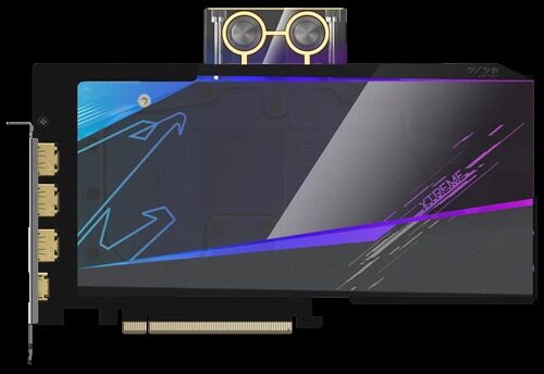 Видеокарта GIGABYTE GeForce RTX 4070 Ti AORUS XTREME WATERFORCE WB [GV-N407TAORUSX WB-12GD]