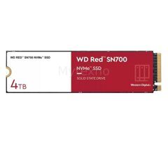 WD 4TB M.2 PCIe NVMe Red SN700 / WDS400T1R0C
