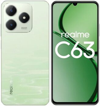 6.74" Смартфон realme C63 256 ГБ зеленый [6941764434011]