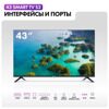 43 (109 см) LED-телевизор Haier 43 Smart TV S2 черный [DH1VYKD00RU]