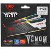 Оперативная память 64 Gb 5600 MHz PATRIOT VIPER VENOM RGB (PVVR564G560C40K)