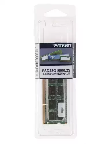 Оперативнаяпамять8Gb1600MHzPATRIOTSL(PSD38G1600L2S)_3