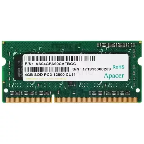 Оперативная память 4 Gb 1600 MHz Apacer (DS.04G2K.KAM)