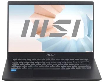 14" Ультрабук MSI Modern 14 C12M-231RU черный