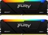 Оперативная память 64 Gb 2666 MHz Kingston FURY Beast RGB Black PnP (KF426C16BB2AK2/64)