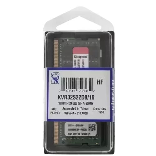 Оперативнаяпамять16Gb3200MHzKingston(KVR32S22D816)_2