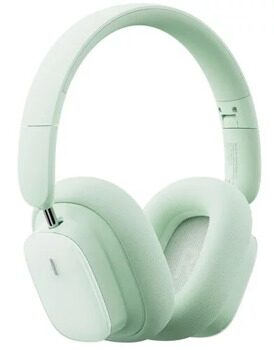 Беспроводные/проводные наушники Baseus Bowie H1i зеленый [A00050402633-00]