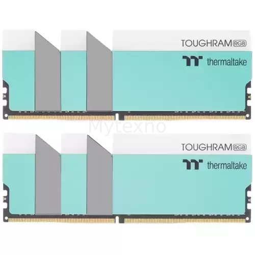 Оперативнаяпамять16Gb3600MHzThermaltakeTOUGHRAMTURQUOISERGB(RG27D408GX2-3600C18A)_1