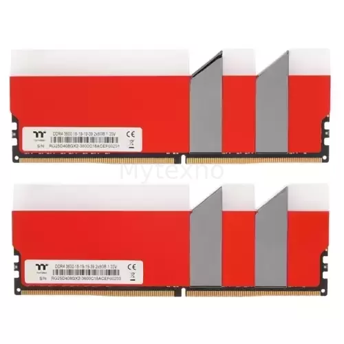 Оперативнаяпамять16Gb3600MHzThermaltakeTOUGHRAMRGBRacingRed(RG25D408GX2-3600C18A)_2