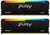 Оперативная память Kingston FURY Beast Black RGB [KF432C16BB2AK2/16] 16 ГБ