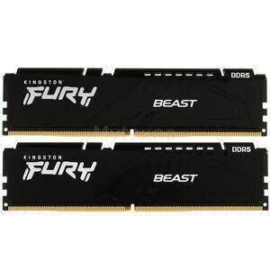 Оперативная память 16 Gb 6000 MHz Kingston FURY Beast Black (KF560C40BBK2-16)