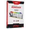 Оперативная память Kingston Fury Renegade White RGB [KF564C32RWA-16] 16 ГБ