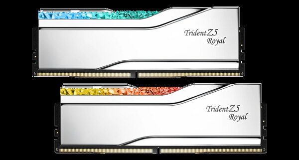 Оперативная память 32 Gb 7200 MHz G.Skill TRIDENT Z5 Royal White (F5-7200J3445G16GX2-TR5S)