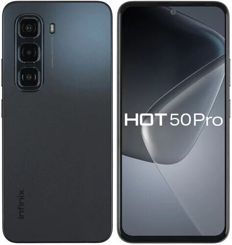 6.78" Смартфон Infinix HOT 50 Pro 256 ГБ черный