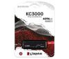 Kingston 4TB M.2 PCIe Gen4 NVMe KC3000 / SKC3000D/4096G