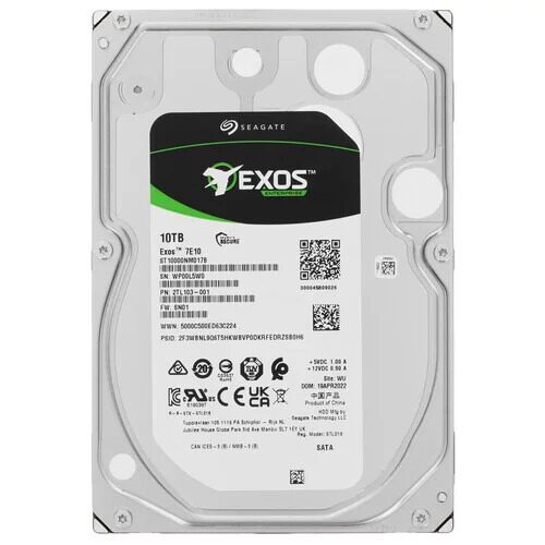 10 ТБ Жесткий диск Seagate Exos 7E10 [ST10000NM017B]