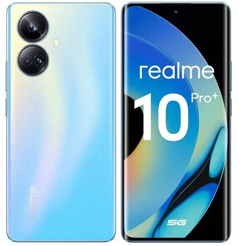 6.7 Смартфон realme 10 Pro+ 128 ГБ голубой [6054888]