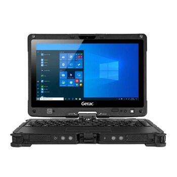 Ноутбук GETAC V110 G7 Intel Core i5 1235U 1300MHz/11.6/1920x1080/8GB/256GB SSD/Intel Iris Xe Graphics/Wi-Fi/Bluetooth/Windows 11 Pro (VSC15PJYBDXA) Black