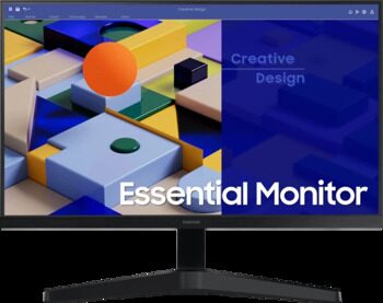 24 Монитор Samsung S3 S31C S24C312EAI черный [LS24C312EAIXCI]