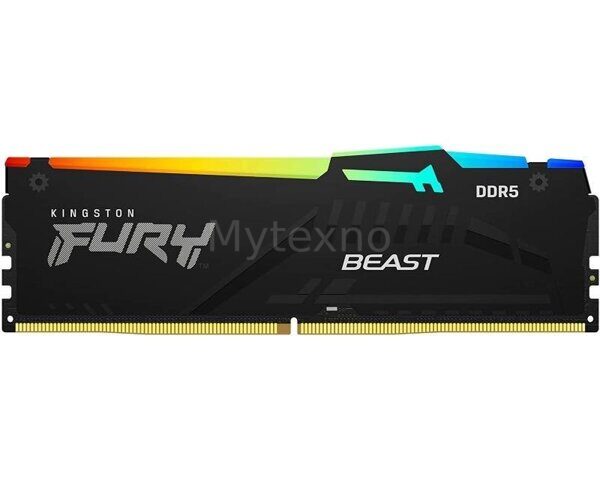 Оперативная память 16 Gb 6000 MHz Kingston FURY BEAST RGB EXPO (KF560C36BBEAK2-16)