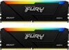 Оперативная память 64 Gb 3600 MHz Kingston FURY Beast RGB Black XMP (KF436C18BB2AK2/64)