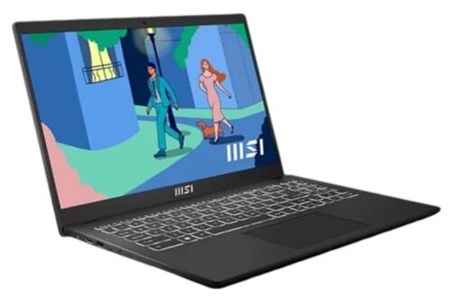 15.6 Ноутбук MSI Modern 15 B7M-433XRU черный [9S7-15HK12-433]