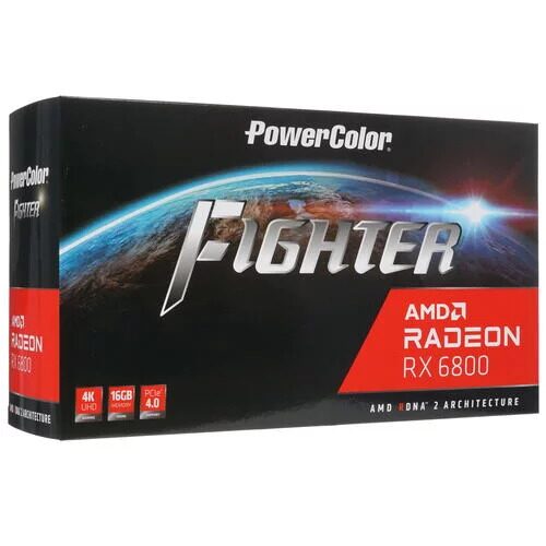 ВидеокартаPowerColorAMDRadeonRX6800Fighter[AXRX680016GBD6-3DHOC]_8_4736352