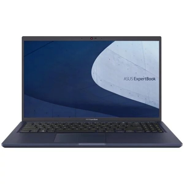 Ноутбук ASUS ExpertBook B1500CBA-BQ0896W Intel Core i7 1255U 1700MHz/15.6/1920x1080/16GB/512GB SSD/Intel Iris Xe Graphics/Wi-Fi/Bluetooth/Windows 11 Home (90NX0551-M017B0) Black