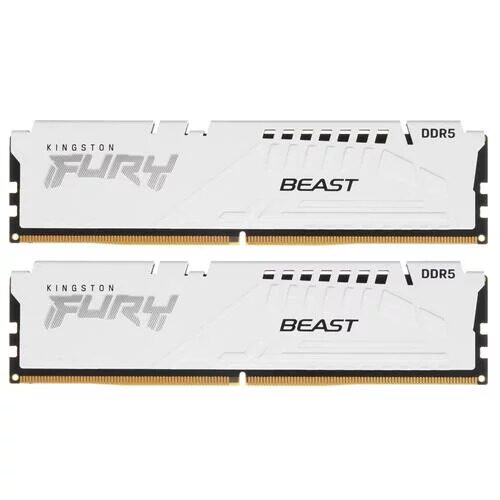 Оперативная память Kingston FURY Beast White AMD [KF556C36BWEK2-32] 32 ГБ