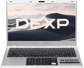 14.1" Ноутбук DEXP Aquilon серебристый