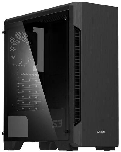 Корпус ZALMAN S3 TG  [S3 TG BLACK]