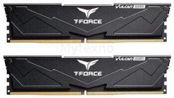 Оперативная память 32 Gb 6000 MHz Team Group T-FORCE VULCAN Black (FLBD532G6000HC38ADC01)