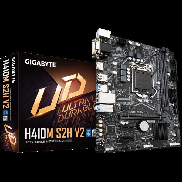 Материнская плата Gigabyte H410M S2H V2 2.1