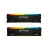 Оперативная память 32 Gb 3200 MHz Kingston FURY Beast RGB Black (KF432C16BB2AK2/32)