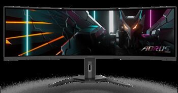 49" Монитор AORUS CO49DQ-EU OLED черный