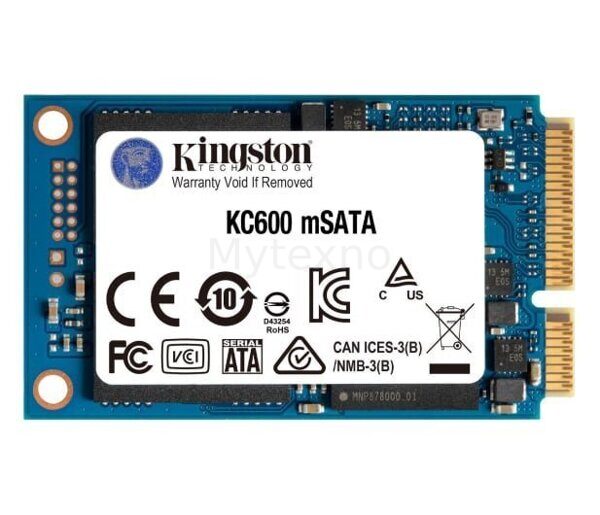 Kingston 256GB mSATA SSD KC600 / SKC600MS/256G