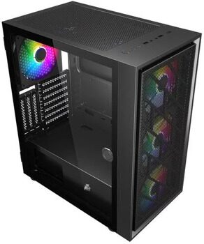 Компьютерный корпус 1STPLAYER AR-7 FRGB Black (AR-7-4G6P)