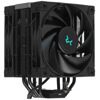 Кулер для процессора DEEPCOOL AK400 ZERO DARK PLUS  [R-AK400-BKNNMD-G-1]