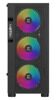 Корпус XASTRA A302  [A302-BK-FC120FRGB-4F-GL]