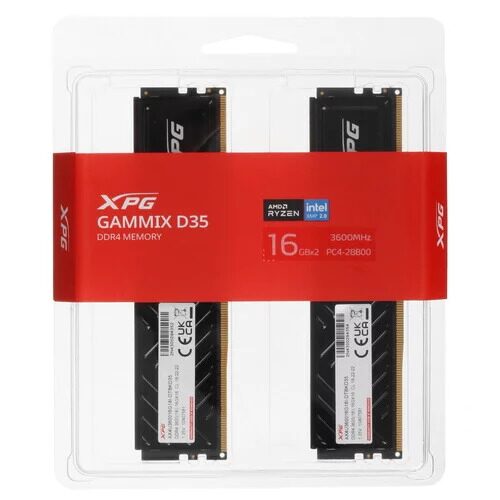 Оперативная память ADATA XPG GAMMIX D35 [AX4U360016G18I-DTBKD35] 32 ГБ