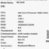 23.8 Моноблок MSI PRO AP242P 14M-658XRU  [9S6-AE0622-832]