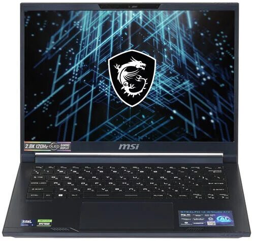 14" Ноутбук MSI Stealth 14 AI Studio A1VFG-048RU синий