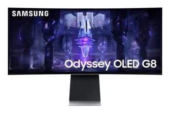 34" Монитор Samsung Odyssey OLED G8 S34BG850SI серебристый