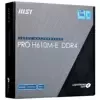 Материнская плата MSI PRO H610M-E DDR4