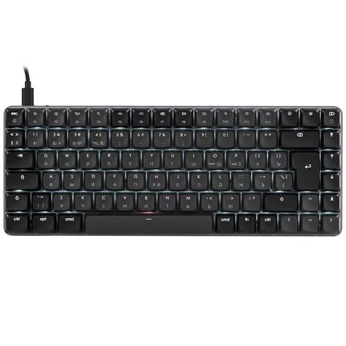 Клавиатура проводная + беспроводная Satechi SM1 Slim Mechanical Backlit Bluetooth [ST-KSM1DK-RU]