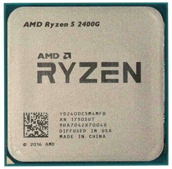 Процессор AMD Ryzen 5 2400G OEM YD2400C5M4MFB