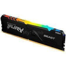 Оперативная память 8 Gb 2666 MHz Kingston FURY BEAST RGB Black (KF426C16BBA/8)