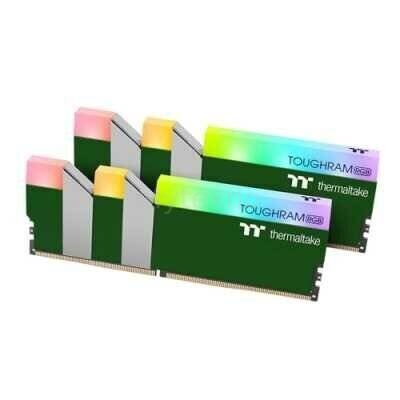 Оперативная память 16 Gb 3600 MHz Thermaltake TOUGHRAM RGB Racing Green (RG28D408GX2-3600C18A)